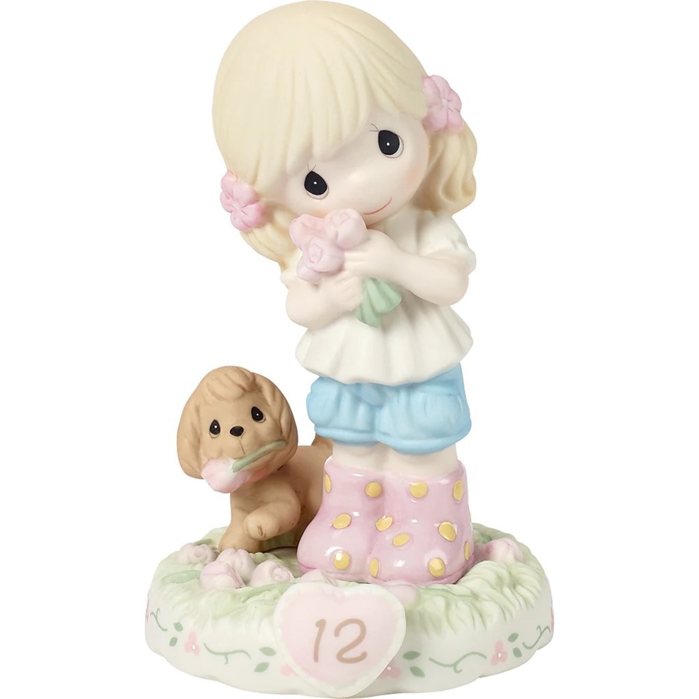Precious Moments Growing in Grace Age 12 blonde girl